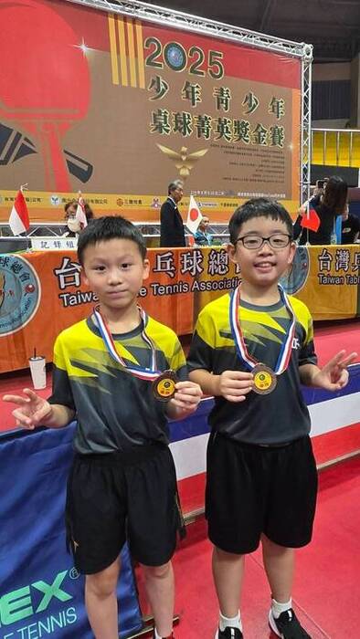 恭喜本校桌球隊多位選手 參加 2025全國少年青少年桌球菁英賽 榮獲佳績圖片