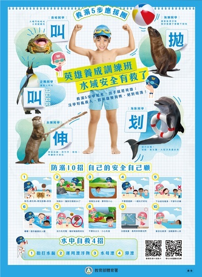 連假將至,提供水域、遊憩安全宣導,歡迎多加利用。圖片