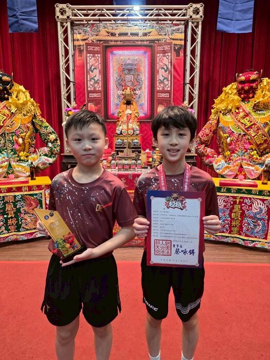 狂賀！本校桌球隊參加114年全國媽祖盃桌球錦標賽北區預賽　多位選手拿下總決賽門票！圖片